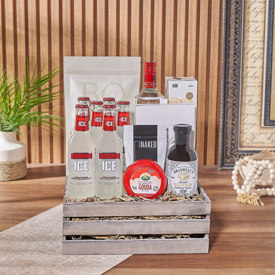 Elevate your party with our Chocolate & Cheese Celebration Gift Set, New Jersey delivery