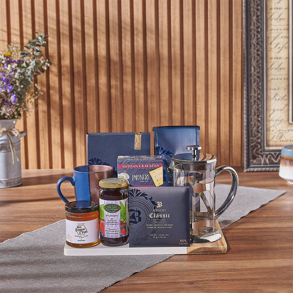 Chocolate Coffee Gift Box – how the gift is presented
