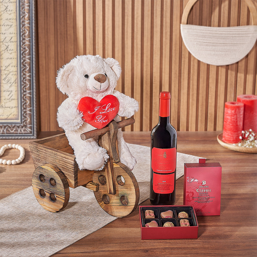 With the Morningside Valentine’s Day Gift from New Jersey Baskets - New Jersey delivery