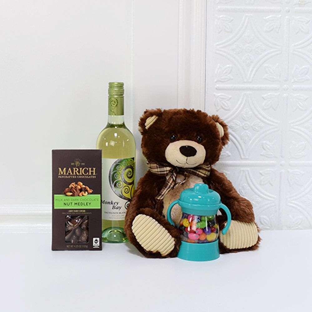 Baby Bear Sweet Celebration Set from New Jersey Baskets - New Jersey Delivery Baby Bear Sweet Celebration Set from New Jersey Baskets - New Jersey Delivery