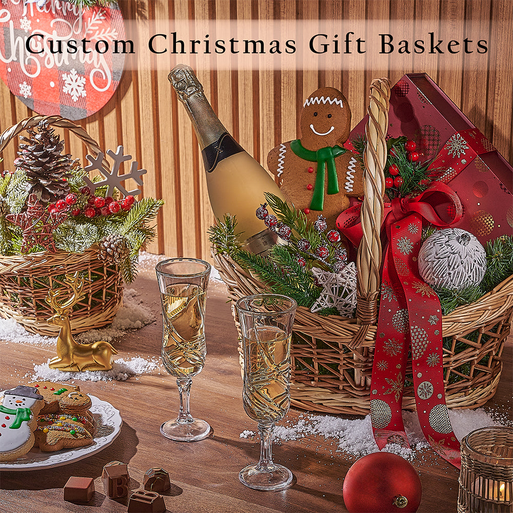 Custom Christmas Gift Baskets- New Jersey Basket - New Jersey Basket Delivery Custom Christmas Gift Baskets- New Jersey Basket - New Jersey Basket Delivery