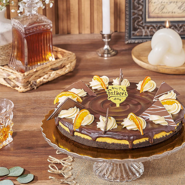 Large Father’s Day Grand Marnier Cheesecake Cake gift baskets New