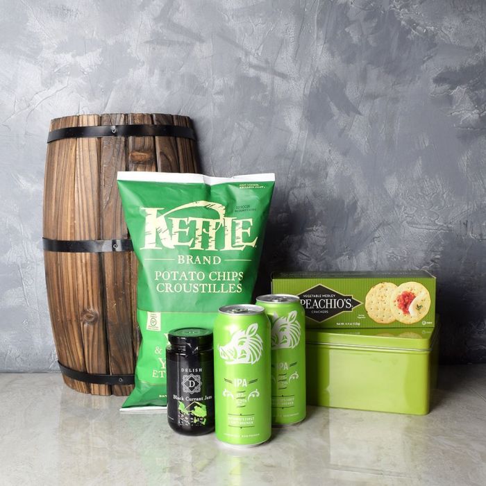 Craft Beer Gift Tin – how the gift is presented