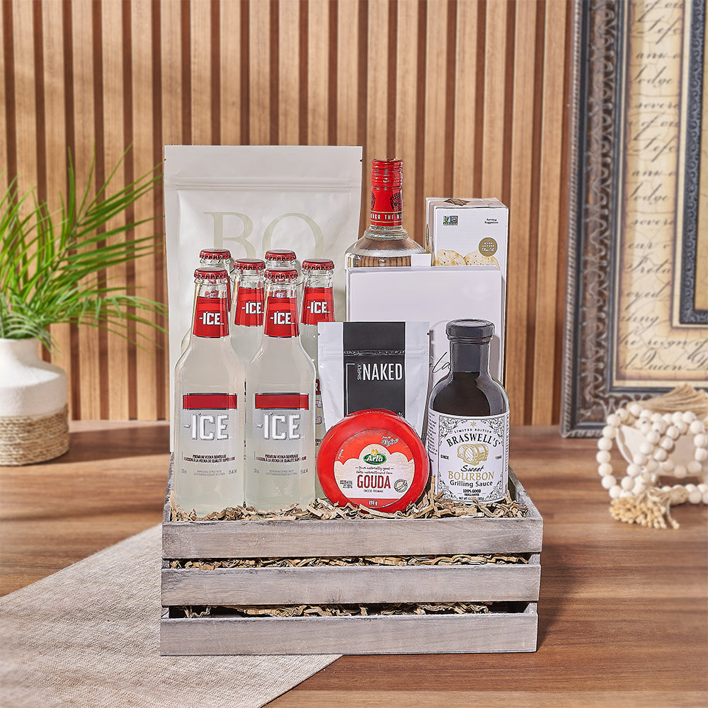 Elevate your party with our Chocolate &amp; Cheese Celebration Gift Set, New Jersey delivery