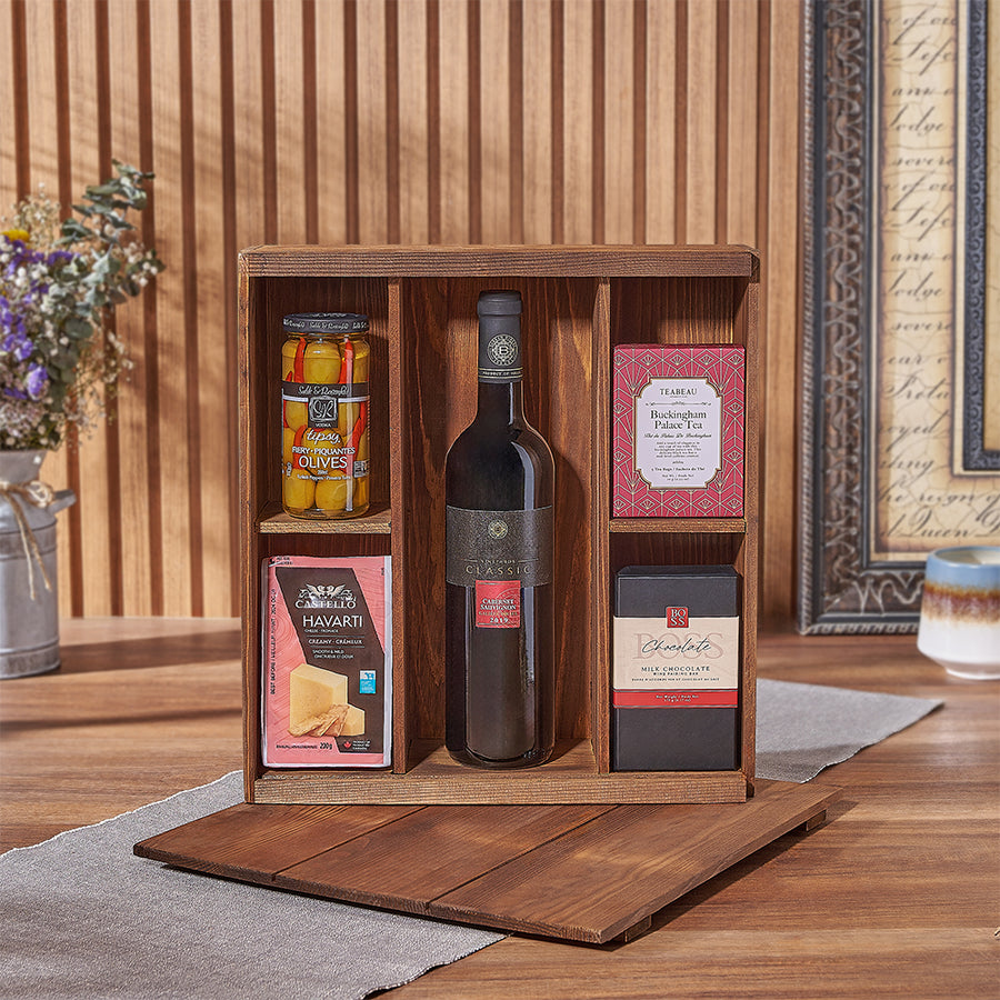 With the Deluxe Kosher Wine Box, enjoy memorable kosher treats for any occasion, New Jersey delivery