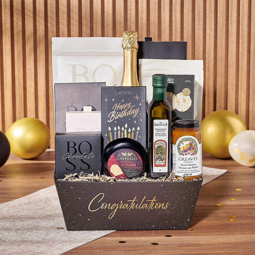 Birthday Party &amp; Champagne Gift, champagne gift, champagne, sparkling wine gift, sparkling wine, chocolate gift, chocolate, New Jersey delivery