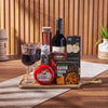 Cheese & Salami Gift Set with Wine, wine gift, wine, charcuterie gift, charcuterie, cheese gift, cheese, gourmet gift, gourmet, New Jersey delivery