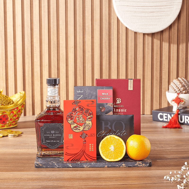 Chinese New Year Lucky Spirits Gift, chinese new year gift, chinese new year, lunar new year gift, lunar new year, liquor gift, liquor, New Jersey delivery