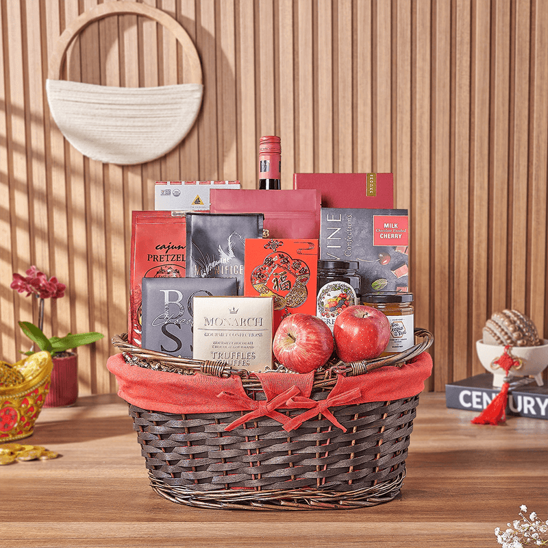 Chinese New Year Wine & Feast Gift, wine gift, wine, chinese new year gift, chinese new year, lunar new year gift, lunar new year, New Jersey delivery