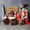 Chocolate Truffles & Christmas Sleigh Basket from New Jersey Baskets - New Jersey Delivery
