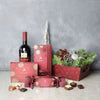 Christmas Morning Wine Gift Set from New Jersey Baskets - New Jersey Delivery