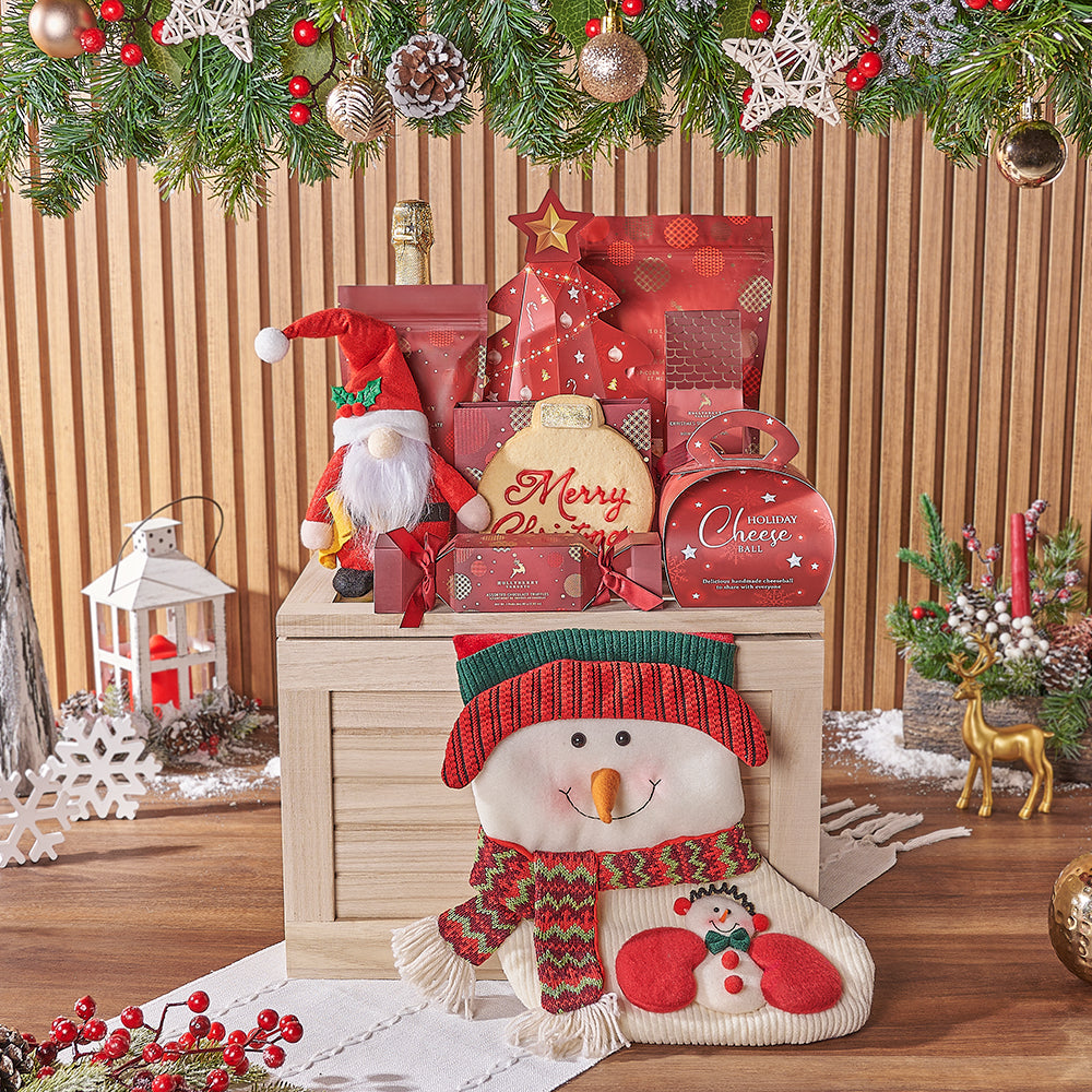 Christmas Soiree Gift Set, christmas gift, christmas, chocolate gift, chocolate, cookie gift, cookie, New Jersey delivery
