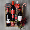 Christmas Wine Trio - Holiday Gift Basket - New Jersey Baskets - New Jersey Delivery