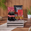 Coke & Snacks Liquor Gift Crate - Liquor Gift Basket - New Jersey Baskets