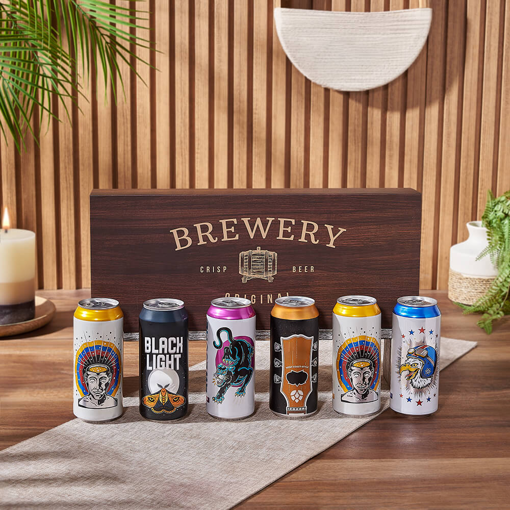 Craft Beer Can Box – how the gift is presented