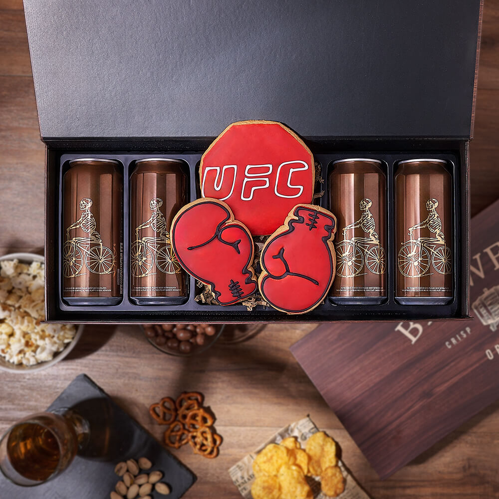 Craft Beer &amp; Boxing Gift Box, beer gift, beer, sports gift, sports, boxing gift, boxing, New Jersey delivery