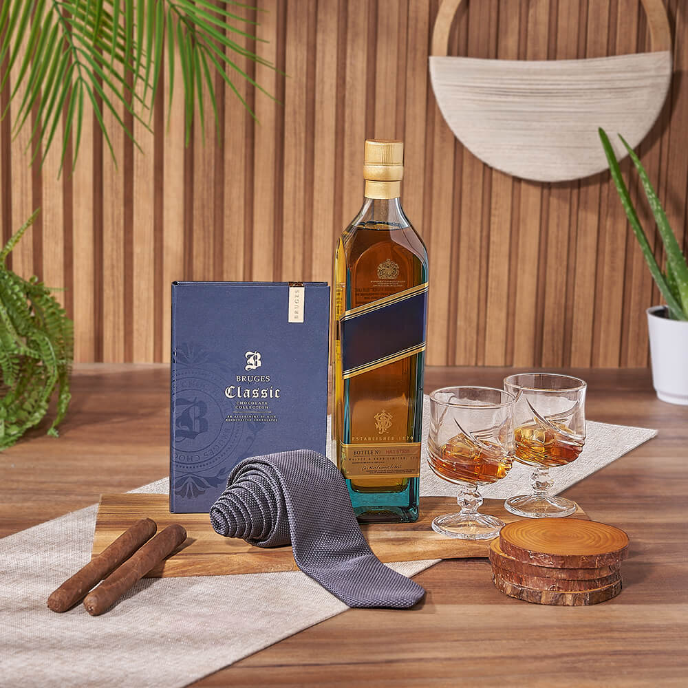 Executive Spirits &amp; Cigar Gift, liquor gift, liquor, cigar gift, cigar, New Jersey delivery