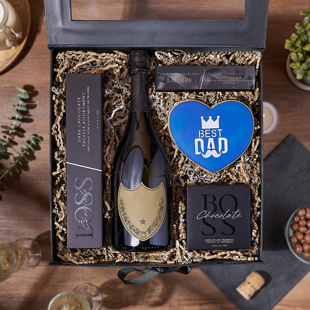 Father’s Day Champagne &amp; Sweets Box, sparkling wine gift, sparkling wine, champagne gift, champagne, fathers day gift, fathers day, New Jersey delivery