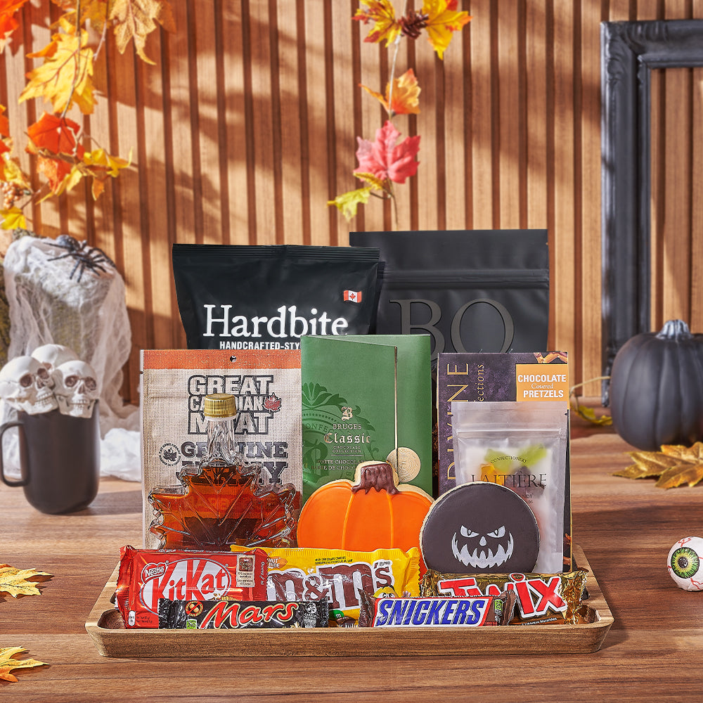 Halloween Candy &amp; Snack Board, halloween gift, halloween, candy gift, candy, cookie gift, cookie, New Jersey delivery