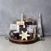 Holiday Bubbly & Snowflake Snack Gift Set from New jersey Baskets - New Jersey Delivery