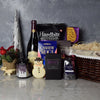 Holiday Treats & Wine Gift Basket from New Jersey Baskets - New Jersey Delivery