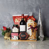 Holiday Wine & Cheese Snack Basket from New Jersey Baskets - New Jersey Delivery