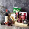 Holiday Wine & Treats Gift Basket from New Jersey Baskets - New Jersey Delivery