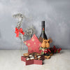 Hollyberry Christmas Liquor Set from New jersey Baskets - New Jersey Delivery