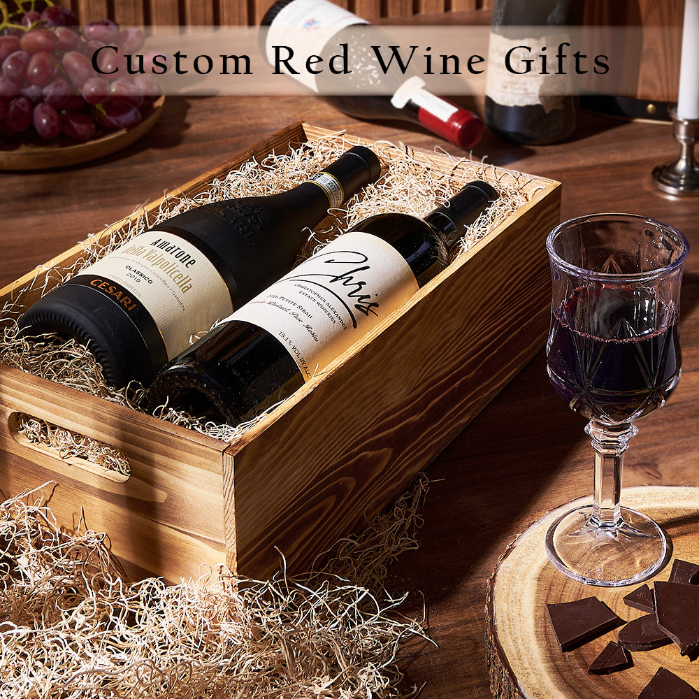 Red Wine Gifts from New Jersey Baskets - Wine Gift Basket - New Jersey Delivery