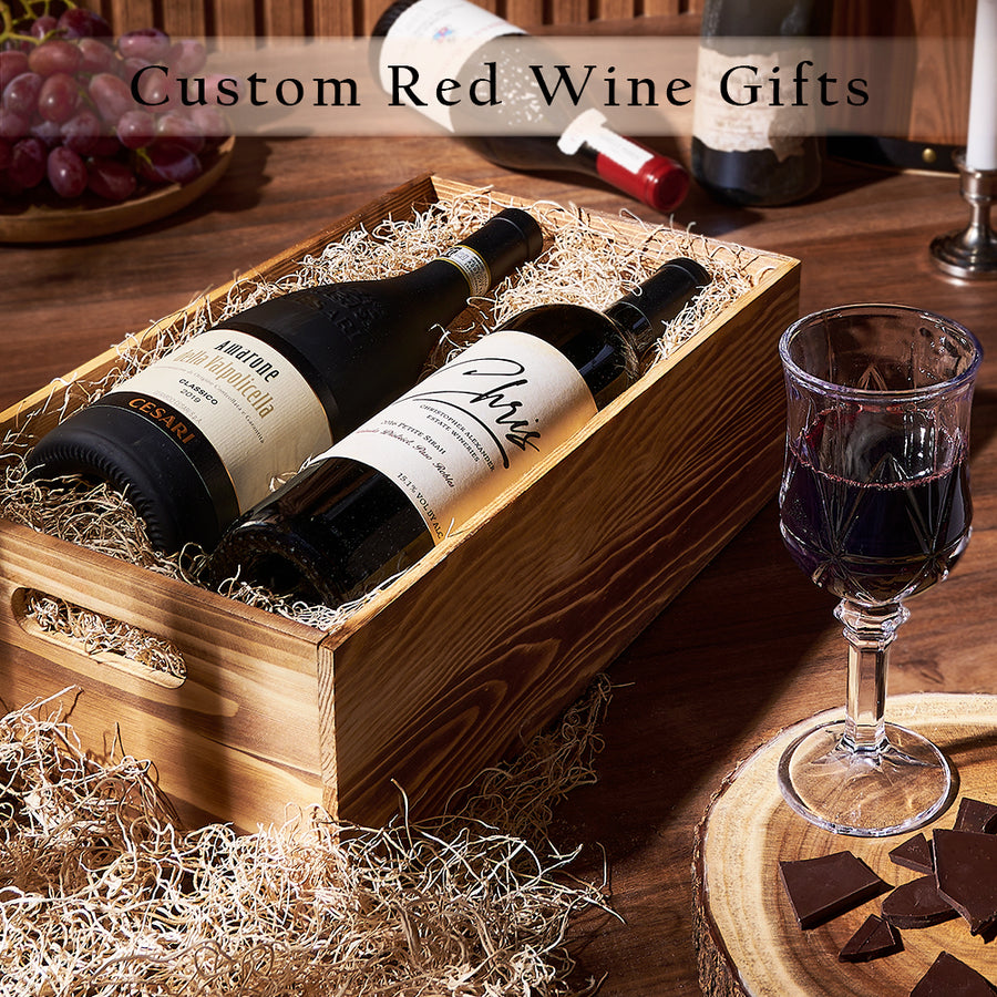 Red Wine Gifts from New Jersey Baskets - Wine Gift Basket - New Jersey Delivery
