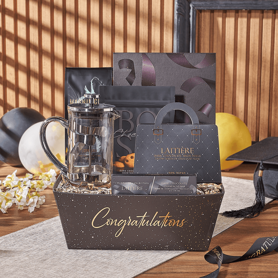 Refreshing Coffee Graduation Gift, coffee gift, coffee, graduation gift, graduation, chocolate gift, chocolate, New Jersey delivery