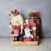 Santa’s Bounty with Champagne from New Jersey Baskets - New Jersey Delivery