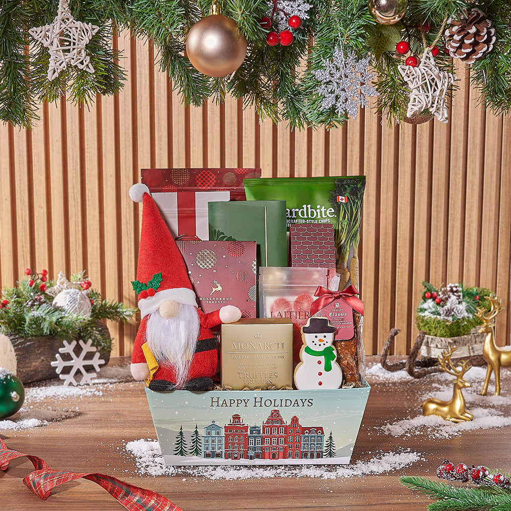 Santa’s Gourmet Snack &amp; Treat Set, christmas gift, christmas, chocolate gift, chocolate, New Jersey delivery