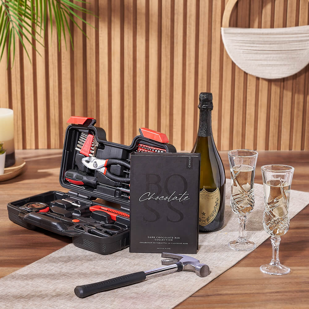 Sensible Champagne &amp; Tool Gift
