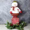 Snowman & Gourmet Chocolates Gift Set from New Jersey Baskets - Christmas Gift Basket - New Jersey Delivery