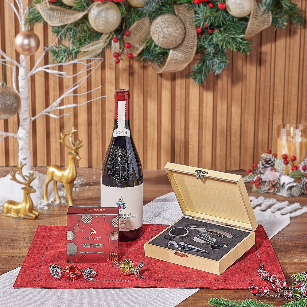 Snowman’s Wine &amp; Chocolate Pairing, wine gift, wine, chocolate gift, chocolate, Christmas gift, christmas, New Jersey delivery