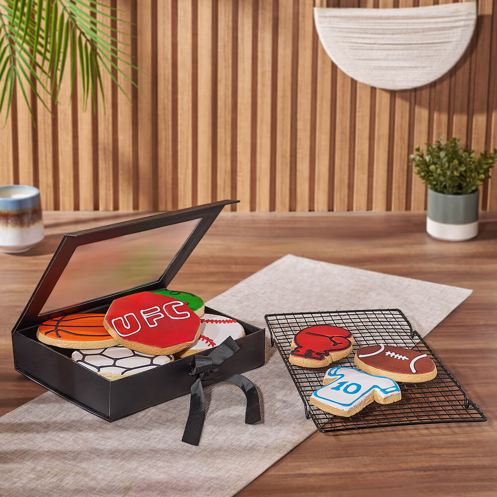 Sports Cookie Gift Box – Cookie gift baskets – New Jersey Delivery