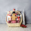 Sweet Crunch Christmas Wine Set from New Jersey Baskets - New Jersey Delivery