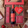 Valentine’s Wine Box, wine gift, wine, valentines day gift, valentines day, cookie gift, cookie, New Jersey delivery