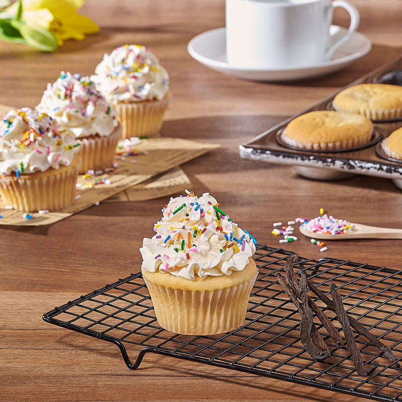 Vanilla Birthday Cupcakes Cupcake gift baskets New Jersey Delivery