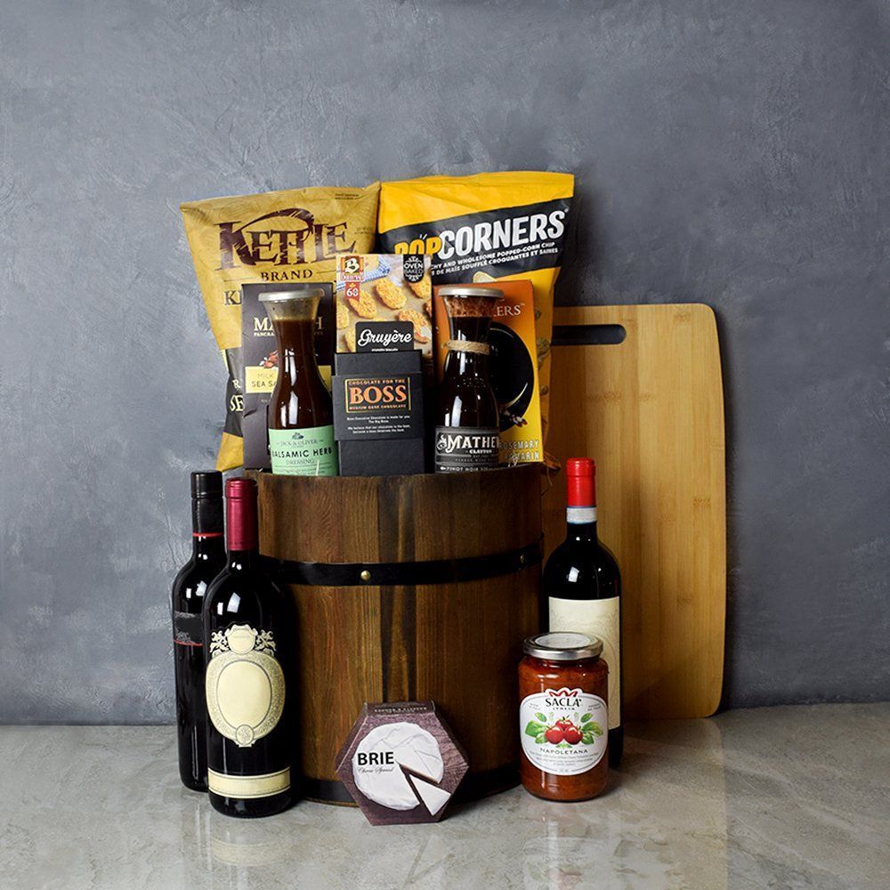 Wine Barrel Gift Basket New Jersey Baskets New Jersey Delivery