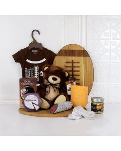 DAD & BABY'S LAZY SUNDAY GIFT SET baby gift basket,, welcome home baby gifts, new parent gifts
