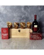 The Classic Cookie, Muffin & Wine Gift Set