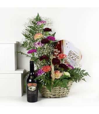 Luxe Delight Flowers & Baileys Gift