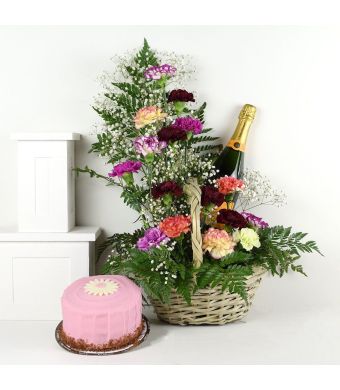 Moments of Joy Flowers & Champagne Gift