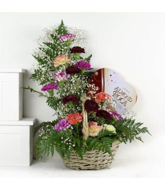 Mixed Wildflower Bouquet Floral Gift Set