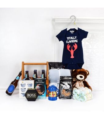 Deluxe Baby Boy Blue Gift Set, baby gift baskets, baby boy, baby gift, new parent, baby
