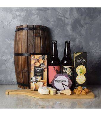 Cheesy Craft Beer Basket