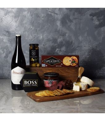 From Italy With Love Wine & Cheese Gift Basket