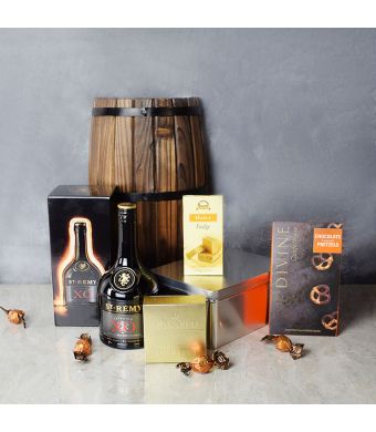 Gourmet Fudge & Liquor Gift Set, liquor gift baskets, gourmet gifts, gifts
